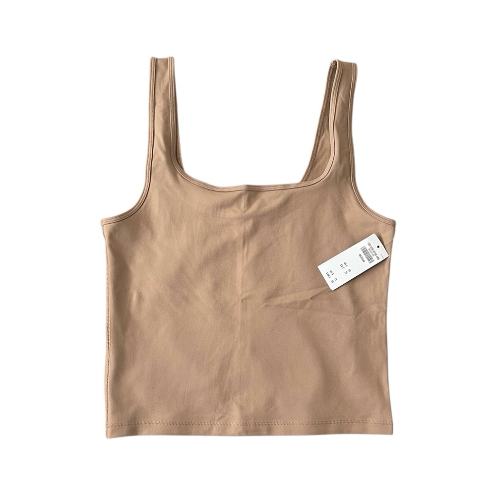 Abercrombie Tan Crop Top